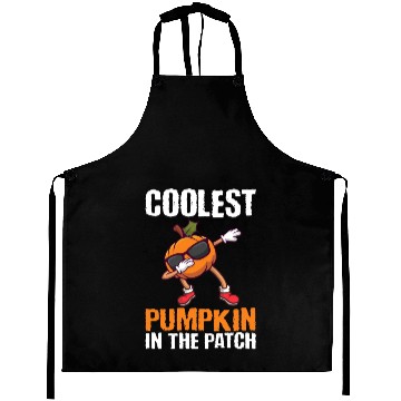 Discover Dabbing Coolest Pumpkin In The Patch Halloween Aprons