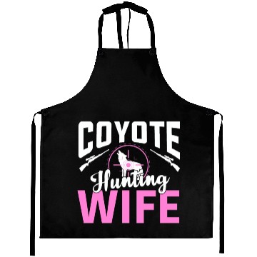Discover Coyote Hunting Wife Aprons