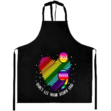 Discover You Matter Don't Let Your Story End Aprons