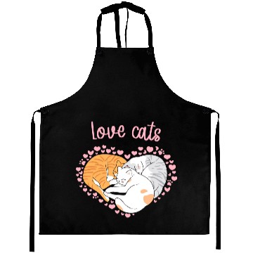 Discover Design cat lover Aprons