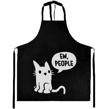 Discover comic cat ew people Aprons