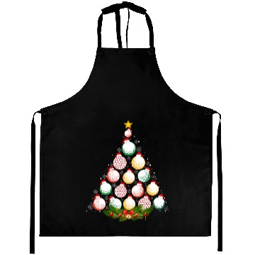 Discover Matching Christmas Pajama Golf Balls Xmas Tree Aprons