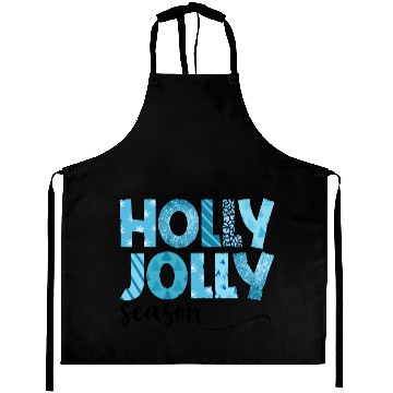 Discover Holly Jolly season sublimation Aprons