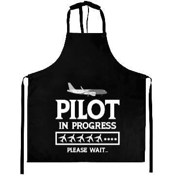 Discover Kids Pilot In Progress Future Pilot Toy Airplane Aprons