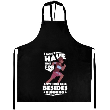 Discover Run jogging sport race training gift Aprons