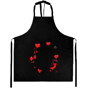 Discover Ace of Spades Playing Card Aprons