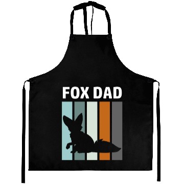 Discover Fox dad Aprons
