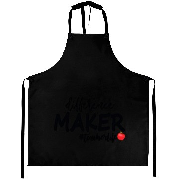 Discover Difference Maker Teacher Life Aprons