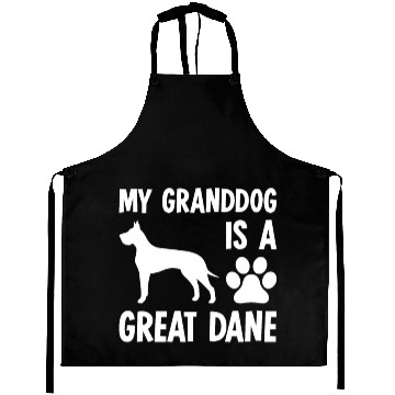 Discover My Granddog Is A Great Dane Aprons