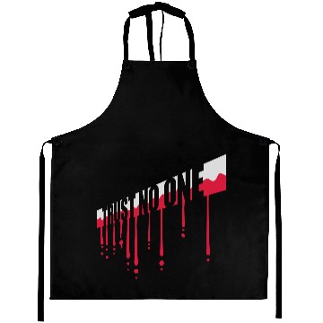 Discover trust no one quote Aprons