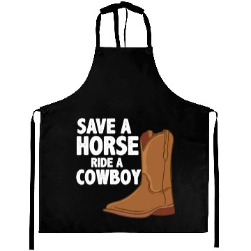 Discover Cowboys: Save a Horse Aprons