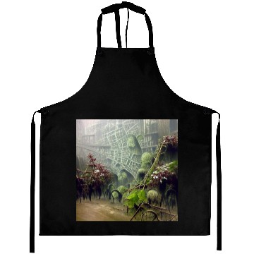 Discover Horror City Aprons