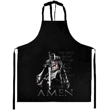 Discover The Crusader The Devil Saw Me Knight Templar Aprons