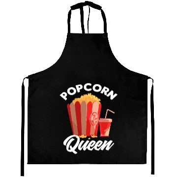 Discover Film Popcorn Lover Aprons