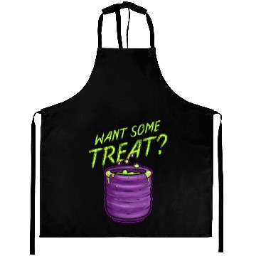 Discover Want Some Treat Pot Of Green Witch Tea Slime Aprons