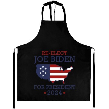 Discover Re-Elect Joe Biden For President 2024 Aprons