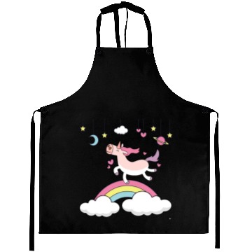 Discover I love Unicorn Aprons