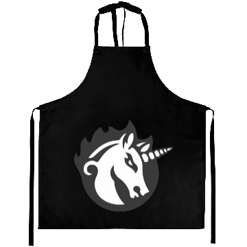 Discover Basic Unicorn Logo Aprons