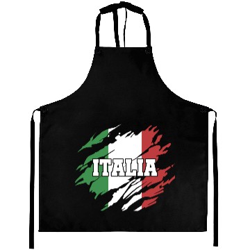 Discover italia italy Aprons