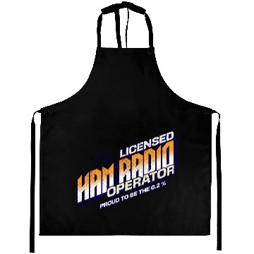 Discover Licensed Ham Radio Operator Hobbyist Aprons