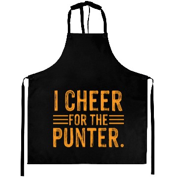 Discover I Cheer For The Punter Aprons