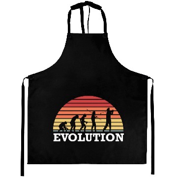 Discover Golf Evolution Golfing Golfer Golf Ball Evolution Aprons
