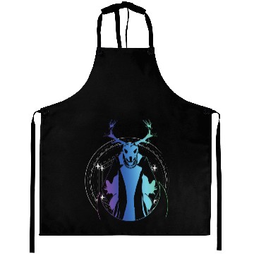 Discover Wendigo Folk Creature Forest Devil Cryptid Aprons