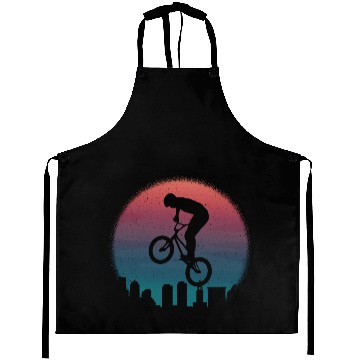 Discover BMX Bike Riders Vintage Design Bicycle Cycling BMX Aprons