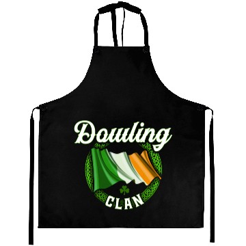 Discover Dowling Surname Irish Last Name Ireland Flag Aprons
