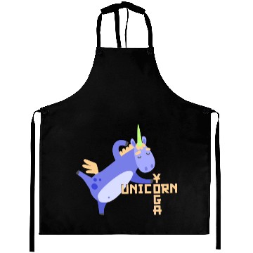 Discover Unicorn Yoga Aprons
