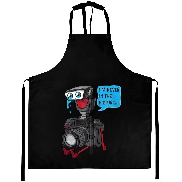 Discover Sad Photo Camera Crying Photographer Joke Gift Pho Aprons