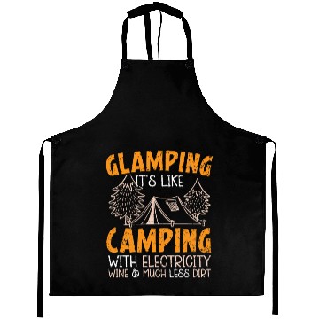 Discover Glamping It's Like Camping With Electricity Camper Aprons