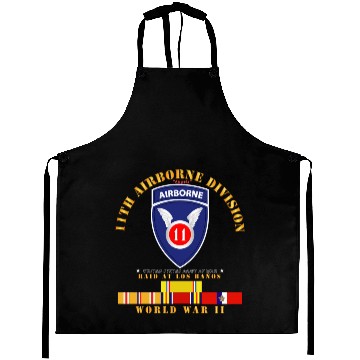 Discover 11th Airborne Division Raid at Los Baños WWII wPAC Aprons