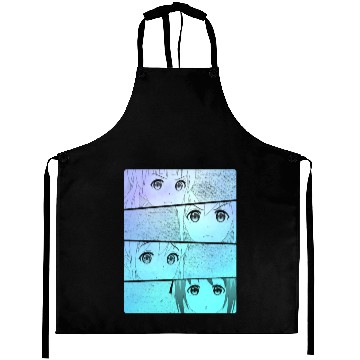 Discover Kawaii Pastel Goth Anime Girls Aprons