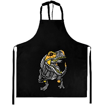 Discover Dinosaur Robot Robotics Engineer Gift Aprons