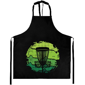 Discover Disc Golfer Graphic Frisbees Flying Disc Golf Aprons
