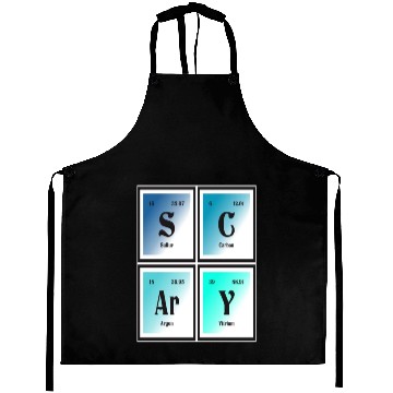 Discover Scary | Periodic Table of Elements Aprons