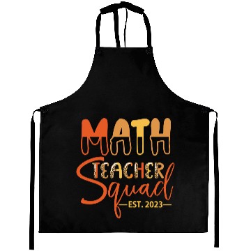 Discover Math Teacher Squad EST. 2023 Aprons