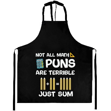Discover Math Puns Funny Teacher Aprons