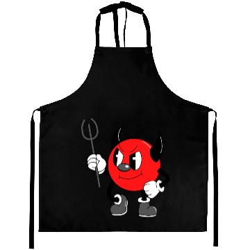 Discover little devil Halloween black Aprons