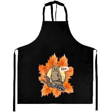 Discover fall halloween Aprons cute owl