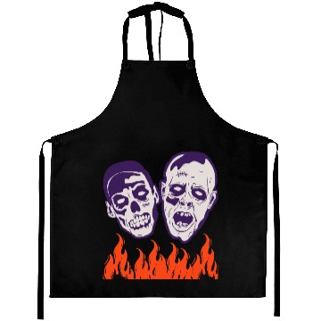 Discover Fine Graphic Halloween Zombie Funny Aprons