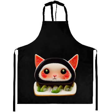 Discover Sushi Cat Aprons