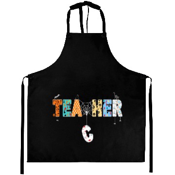 Discover Funny Halloween Teacher Costume Aprons