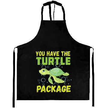 Discover You have the Turtle Package Aprons