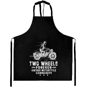 Discover Two Wheels forever Vintage Motorcycle Community Aprons