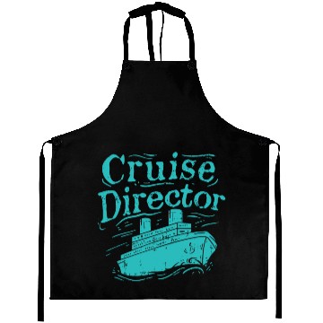Discover Cruise Director Cruising Ship Holidays vacation Aprons