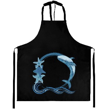 Discover Whale & starfish Aprons