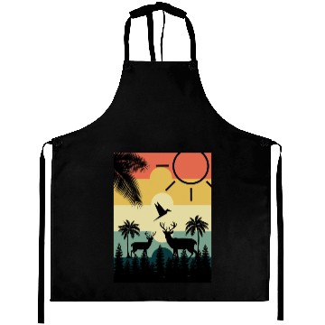 Discover Vintage Deer Aprons