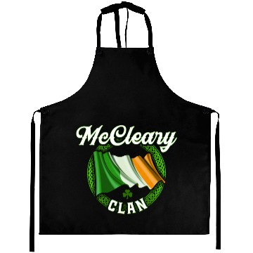 Discover Mccleary Surname Irish Last Name Ireland Flag Aprons